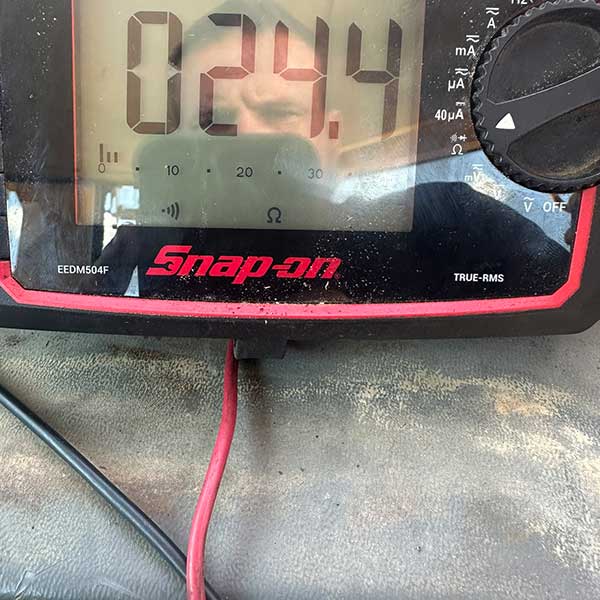 Troubleshooting heavy equipment circuits