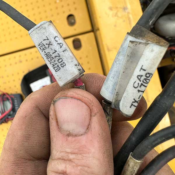 Troubleshooting a wiring harness job site emergency